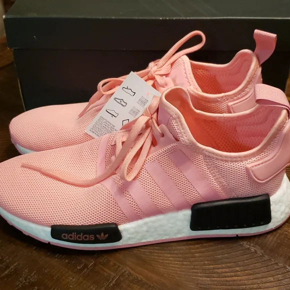 adidas Shoes Adidas Originals Nmd R J Boost Pink Black Youth
